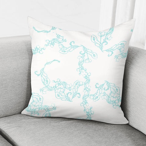 Image of Blue Pillow Cover