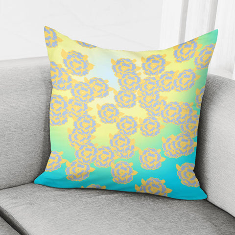 Image of Blue Pillow Cover