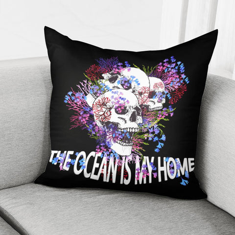 Image of Di00149Skeleton Pillow Cover