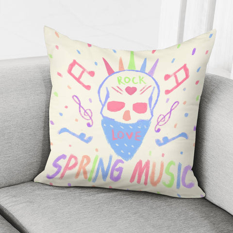 Image of Dk 00108 Skeleton Pillow Cover