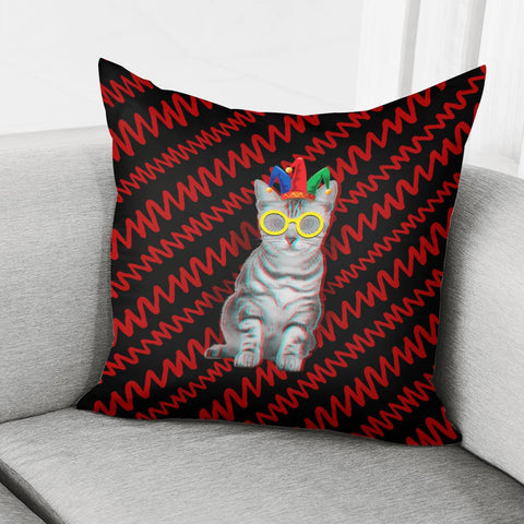 Image of Clown And Animal Pillow Cover