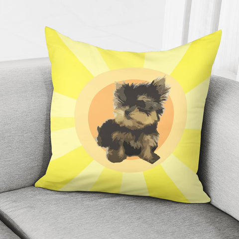 Image of Little Dog Pillow Cover