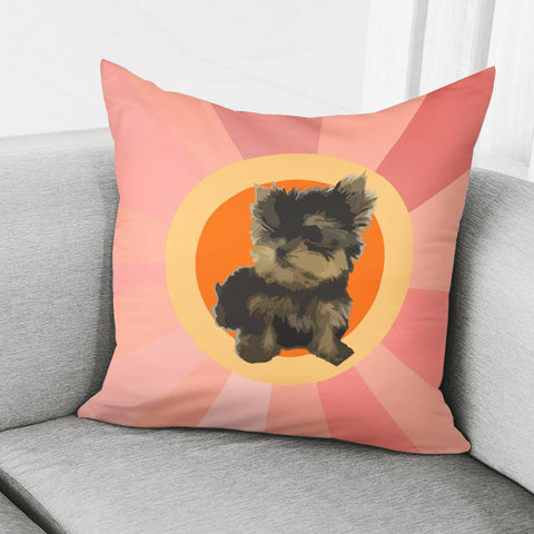 Image of Little Dog Pillow Cover