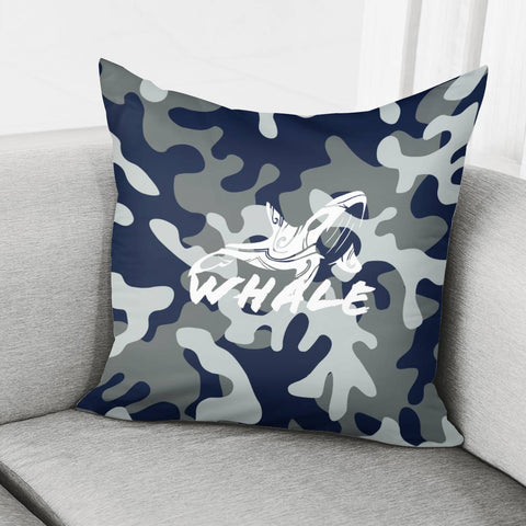 Image of Whale Pillow Cover