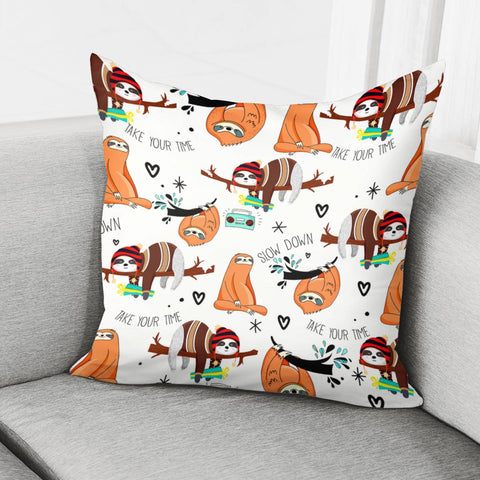 Image of Sloth Pillow Cover