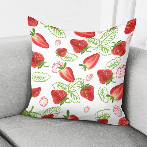 Image of Dk 001013 Strawberry Pillow Cover