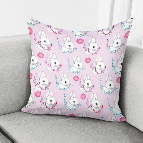 Image of Di00157 Rabbit Pillow Cover