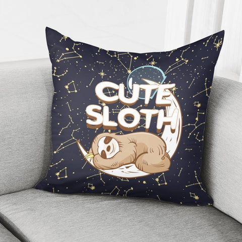 Image of Sloth Pillow Cover