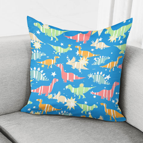 Image of Cartoon Dinosa Pillow Cover