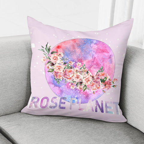 Image of Di00161 Rose Pillow Cover