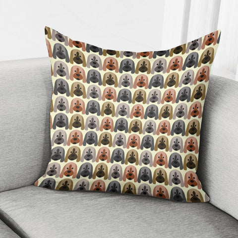 Image of Puppy Pattern Pillow Cover