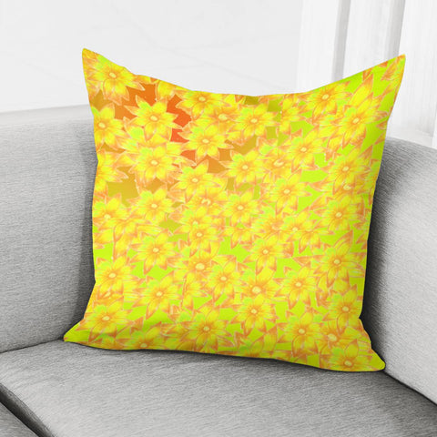 Image of Yellow Pillow Cover