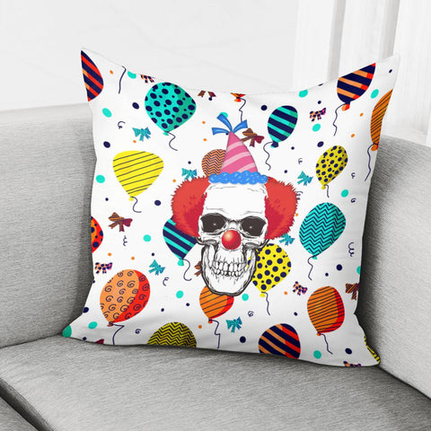 Image of Intensive Clown Pillow Cover