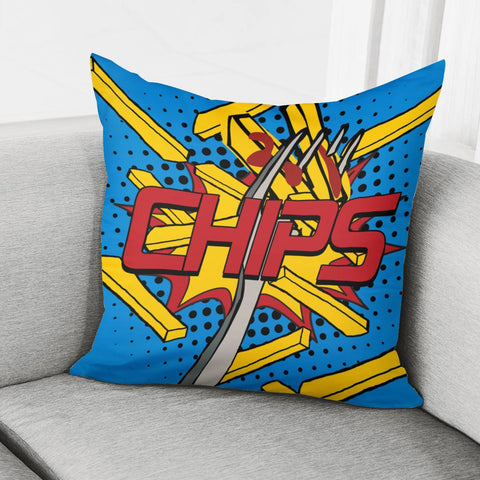 Image of French Fries Pillow Cover