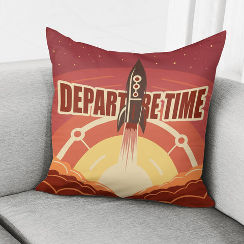 Image of Dk 022 104 Rocket Pillow Cover