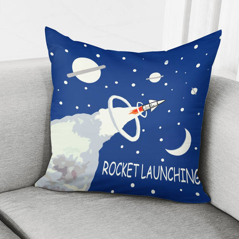 Image of Dk 022 106 Rocket Pillow Cover