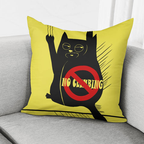 Image of Animal Safety Sign Pillow Cover