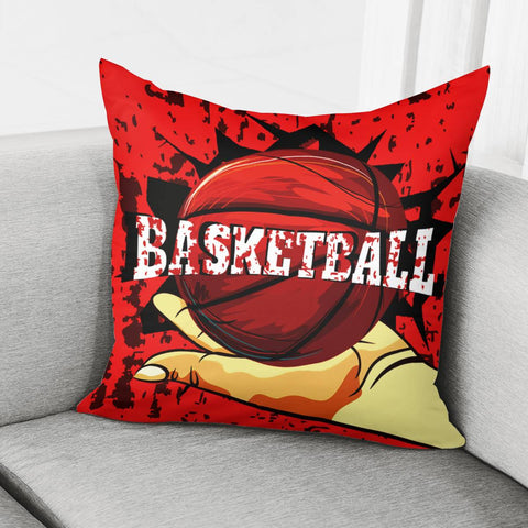 Image of Basketball Pillow Cover