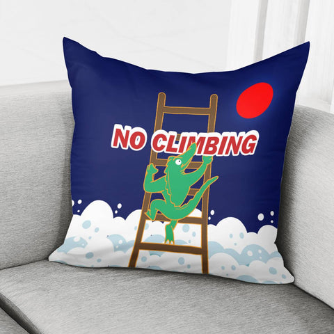 Image of Animal Safety Sign Pillow Cover