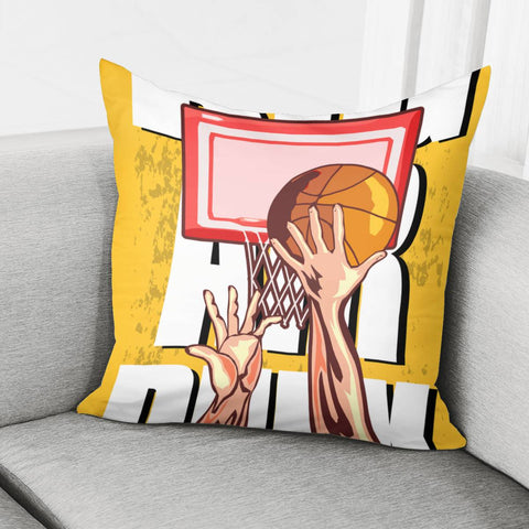 Image of Basketball Pillow Cover