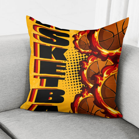 Image of Basketball Pillow Cover