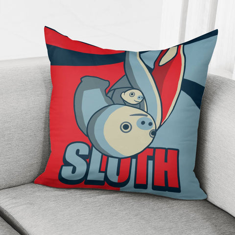 Image of Dk 023 108 Sloth Pillow Cover