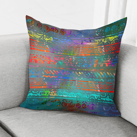 Image of Blue Boho Pillow Cover