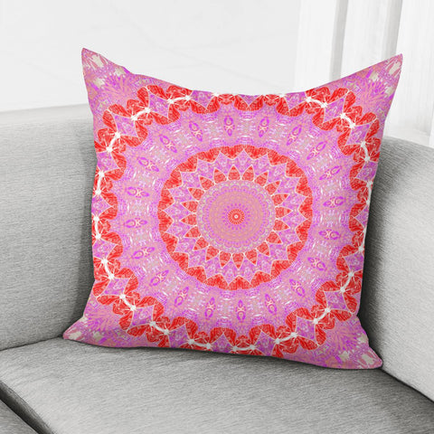 Image of Pink Mandala Pillow Cover