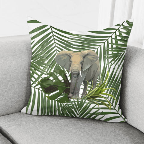 Image of Big Elephants Pillow Cover