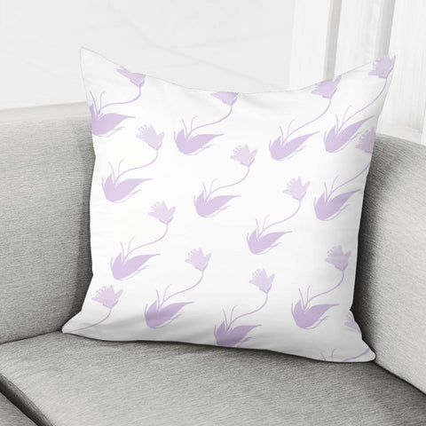 Image of White Pillow Cover