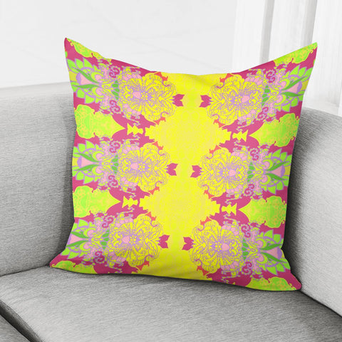 Image of Yellow Pillow Cover