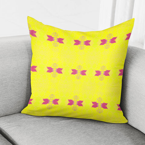 Image of Yellow Pillow Cover