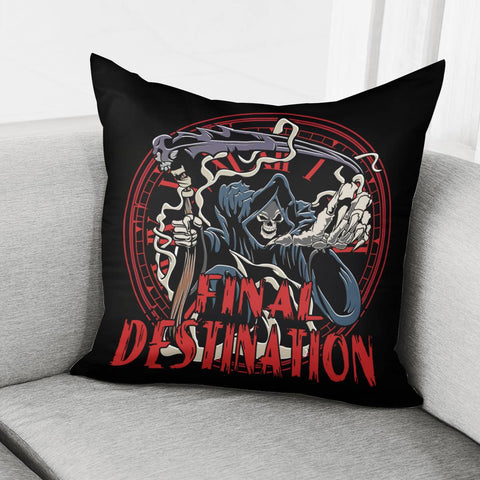 Image of Grim Reaper Pillow Cover