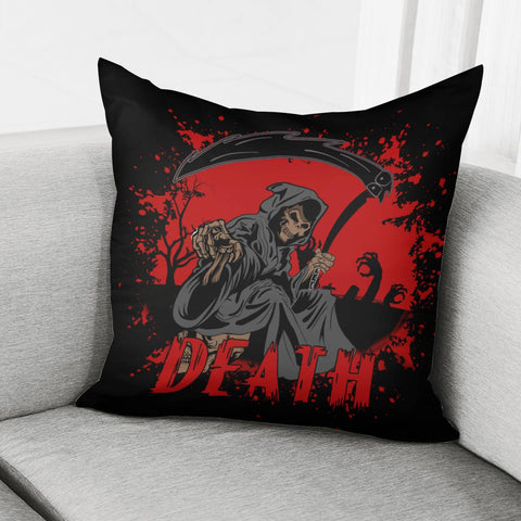 Image of Grim Reaper Pillow Cover