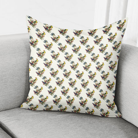 Image of Flowers And Birds 2 Pillow Cover