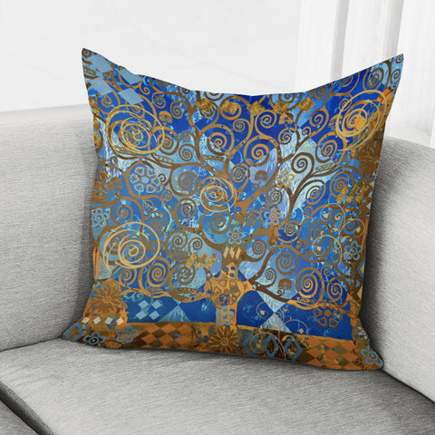 Image of Klimt Tree Pillow Cover