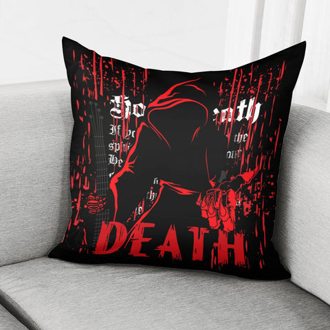 Image of Grim Reaper Pillow Cover