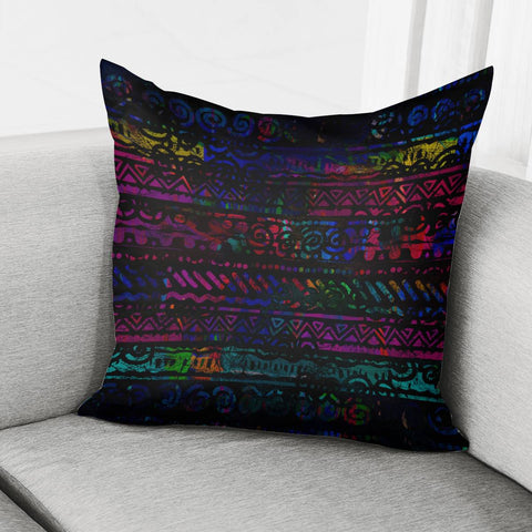 Image of Black Boho Pillow Cover