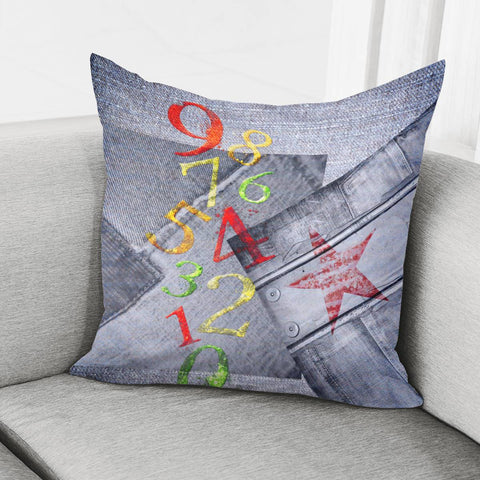 Image of Denim Design 2 Pillow Cover