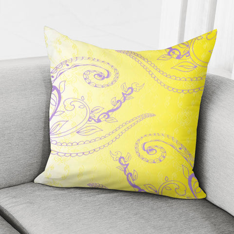 Image of Yellow Pillow Cover