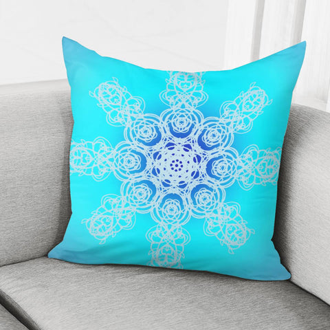 Image of Blue Pillow Cover