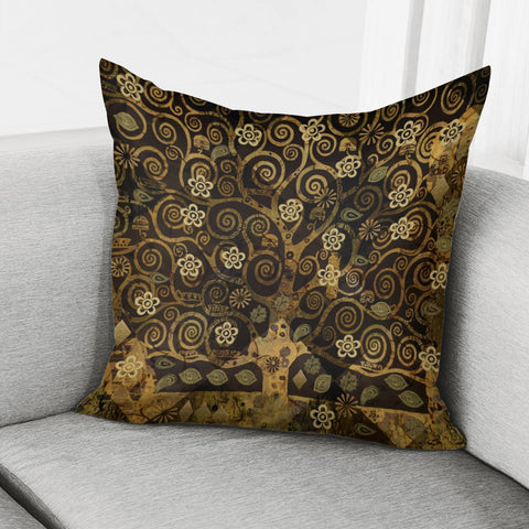 Image of Klimt Tree 2 Pillow Cover