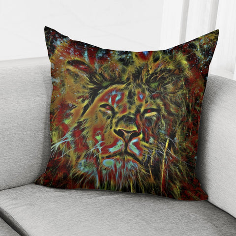 Image of King Lion Pillow Cover