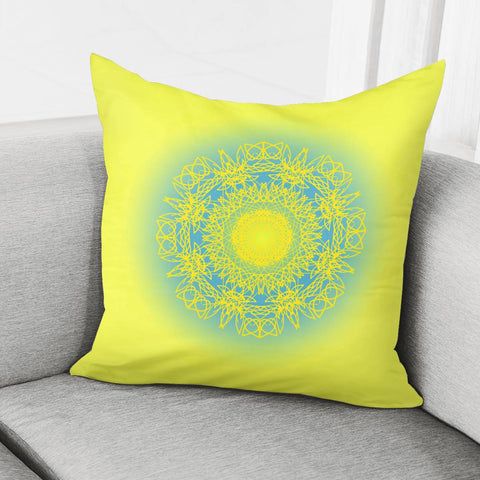 Image of Yellow Pillow Cover