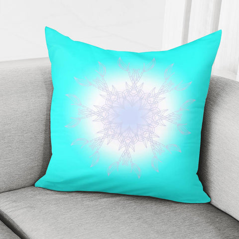 Image of Blue Pillow Cover