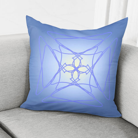 Image of Blue Pillow Cover