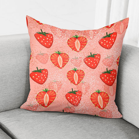 Image of Strawberry Pillow Cover