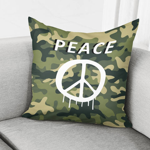 Image of Peace Sign Pillow Cover