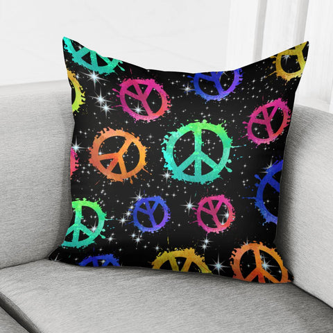 Image of Peace Sign Pillow Cover