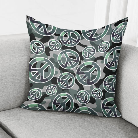 Image of Peace Sign Pillow Cover